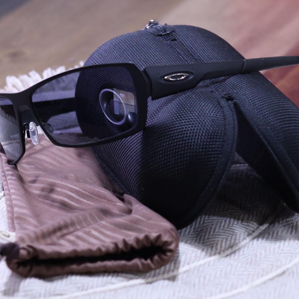 Oakley Spike 05-931 Matte Black Sunglasses